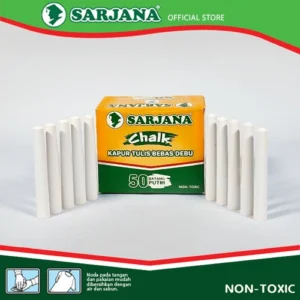 Kapur Tulis Putih Sarjana 50 pcs