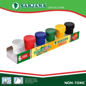 Cat Poster Anak / Kids's Paint 6 Warna Cerah