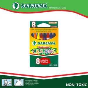 Sarjana Krayon 8 Warna Cerah
