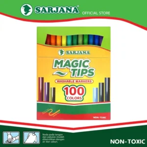 Spidol Magic Tips 100 Batang Warna