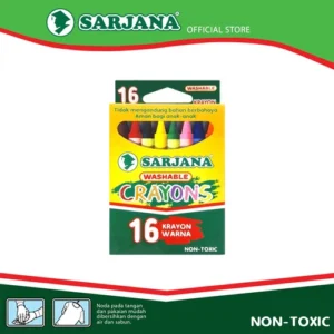 Sarjana Krayon 16 Warna Cerah